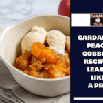 Cardamom Peach Cobbler Recipe - learn like a pro