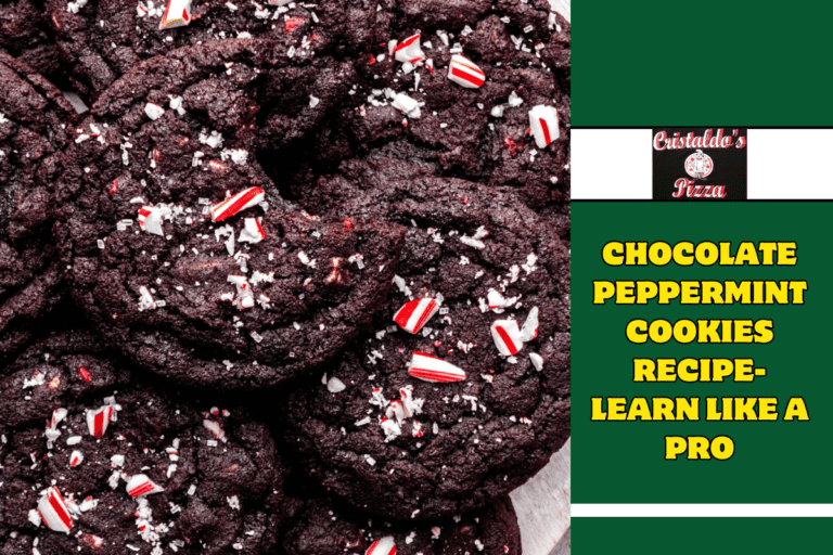 Chocolate Peppermint Cookies Recipe- Learn Like a Pro