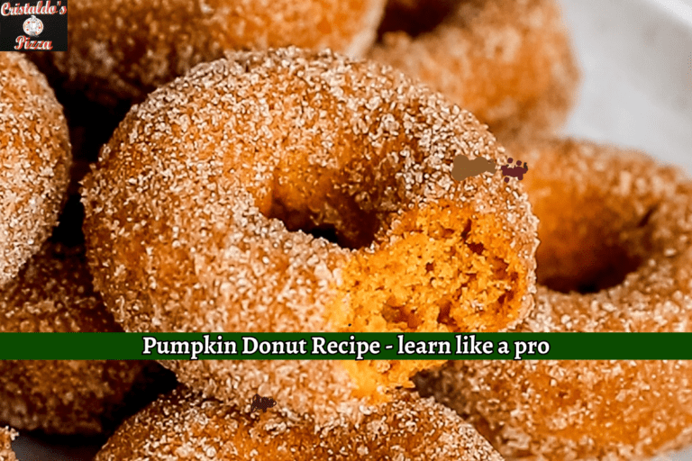 Pumpkin Donut Recipe - learn like a pro